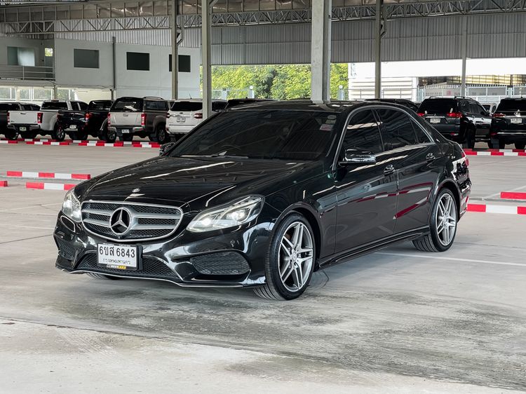 รถ Mercedes-Benz E-Class E300 2.2 BlueTEC Hybrid AMG Dynamic สี ดำ