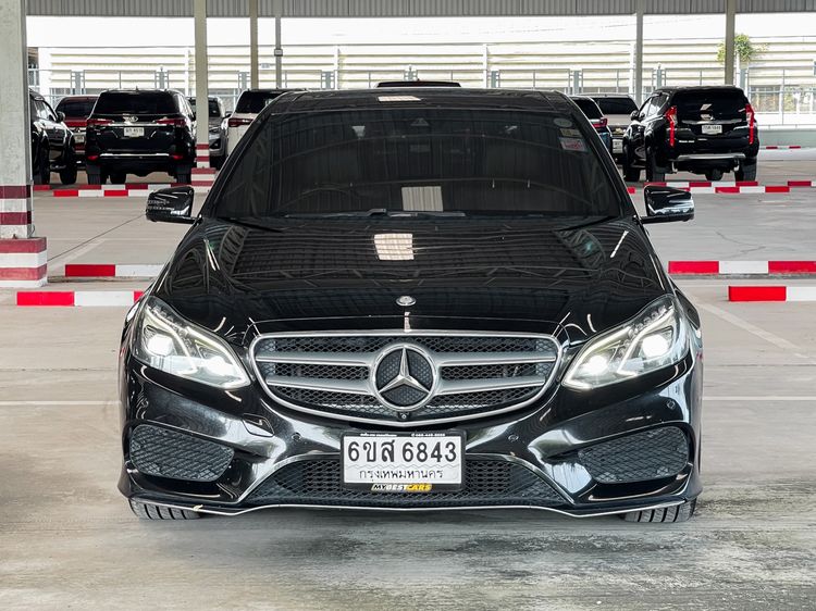 Mercedes-Benz E-Class 2015 E300 2.2 BlueTEC Hybrid AMG Dynamic Sedan ไฮบริด ไม่ติดแก๊ส เกียร์อัตโนมัติ ดำ รูปที่ 2