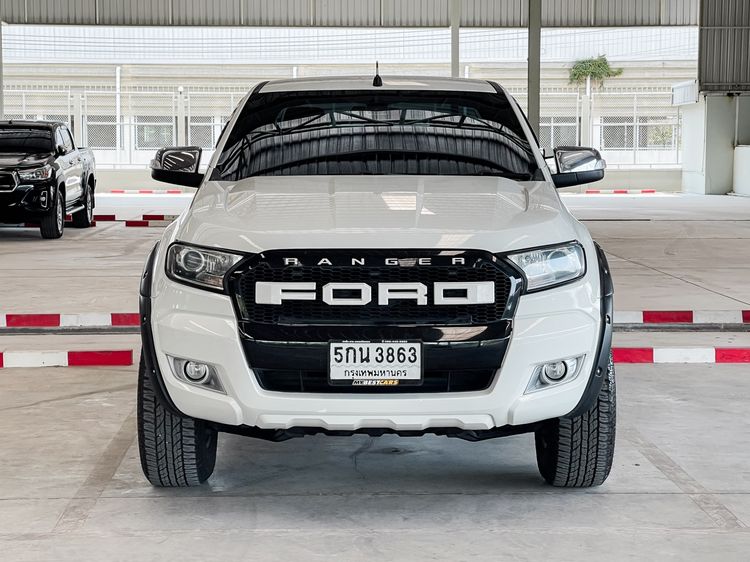 Ford Ranger 2016 2.2 Hi-Rider XLT Pickup ดีเซล ไม่ติดแก๊ส เกียร์ธรรมดา ขาว รูปที่ 2