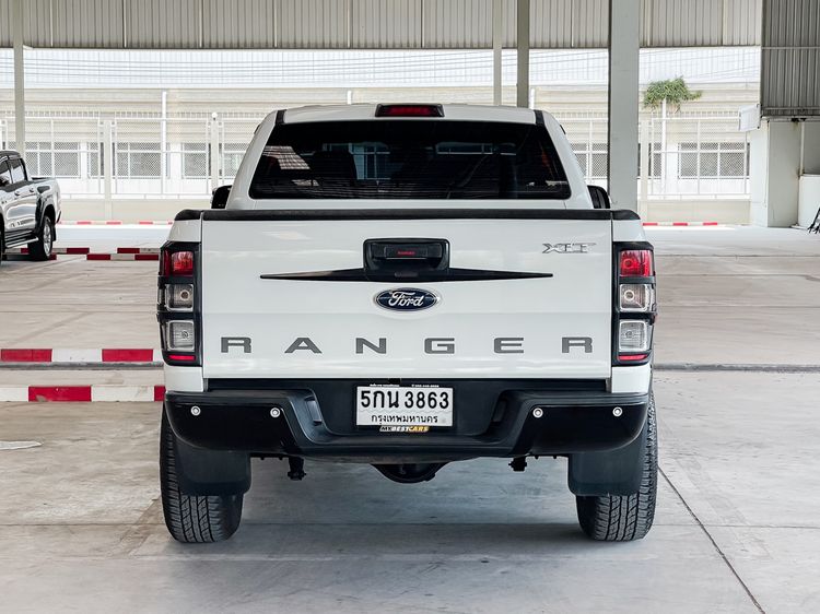 Ford Ranger 2016 2.2 Hi-Rider XLT Pickup ดีเซล ไม่ติดแก๊ส เกียร์ธรรมดา ขาว รูปที่ 4
