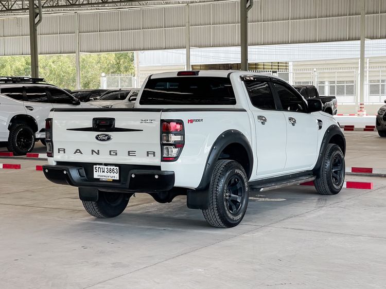 Ford Ranger 2016 2.2 Hi-Rider XLT Pickup ดีเซล ไม่ติดแก๊ส เกียร์ธรรมดา ขาว รูปที่ 3