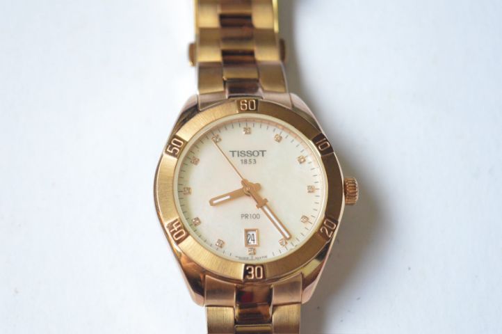 🔥 Tissot PR100 35mm Rose Gold ✨