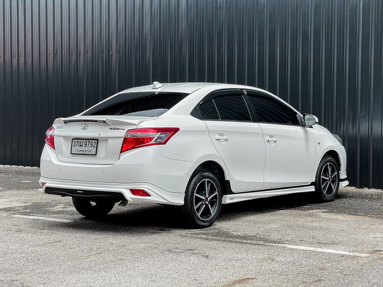Toyota Vios 2014 1.5 Trd Sportivo Sedan เบนซิน LPG เกียร์อัตโนมัติ ขาว รูปที่ 3