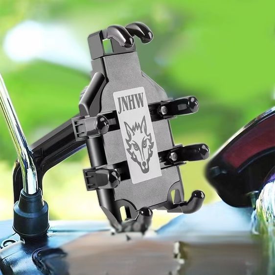 Plastic Phone Holder for Motorcycles Scooters Size 4–7 Inches