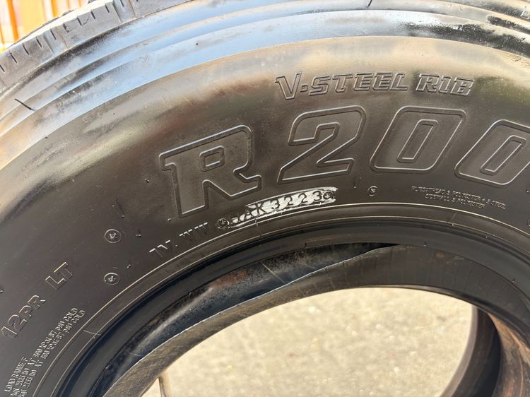 Bridgestone ยางใช้งานแล้ว 7.00r16 radial r200 ชุดนี้มี 4ชุด มียางใน รูปที่ 7