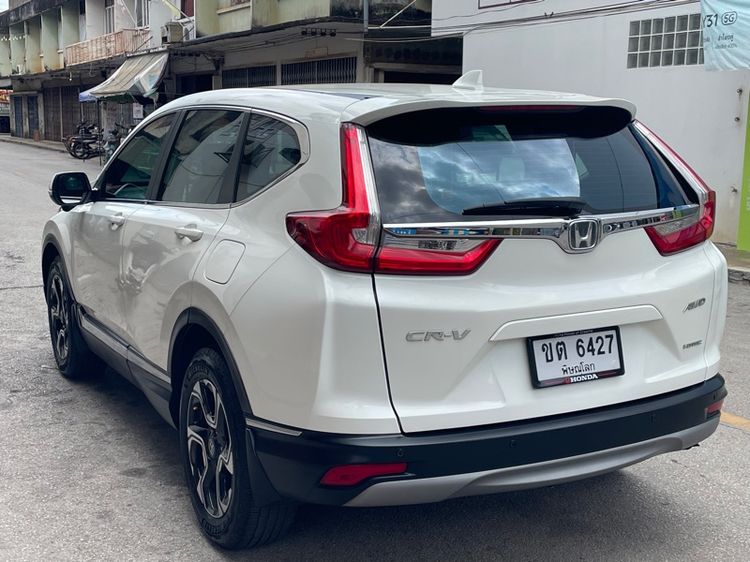 Honda CR-V 2017 1.6 DT EL 4WD Utility-car ดีเซล ไม่ติดแก๊ส เกียร์อัตโนมัติ ขาว รูปที่ 4