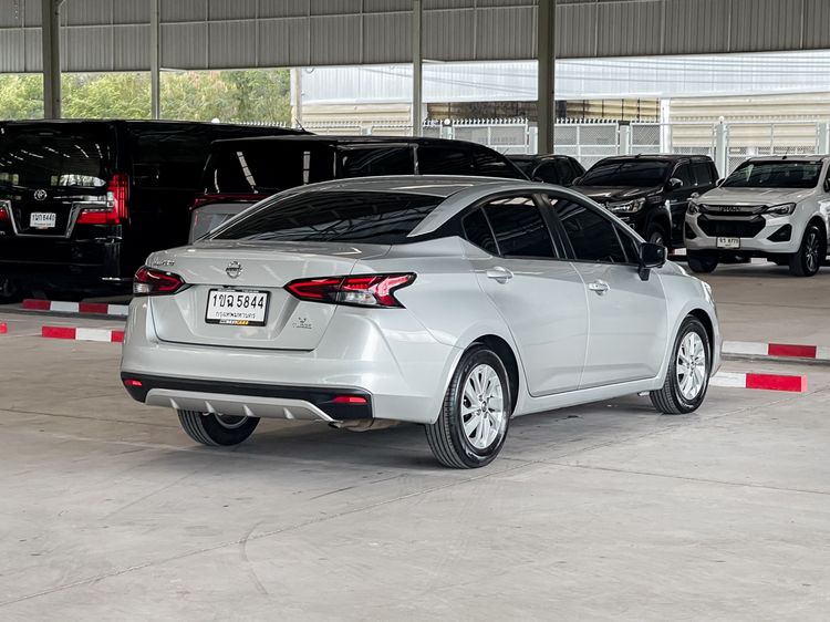 Nissan Almera 2020 1.0L Turbo V CVT Sedan เบนซิน ไม่ติดแก๊ส เกียร์อัตโนมัติ เทา รูปที่ 3