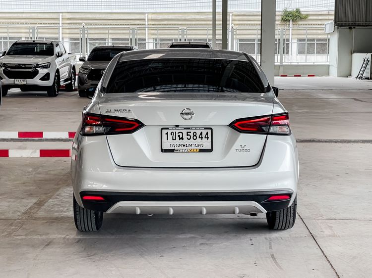 Nissan Almera 2020 1.0L Turbo V CVT Sedan เบนซิน ไม่ติดแก๊ส เกียร์อัตโนมัติ เทา รูปที่ 4