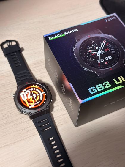 Black Shark GS3 Ultra GPS Smart Watch สภาพสวย กล่องครบ ใช้งานปกติ