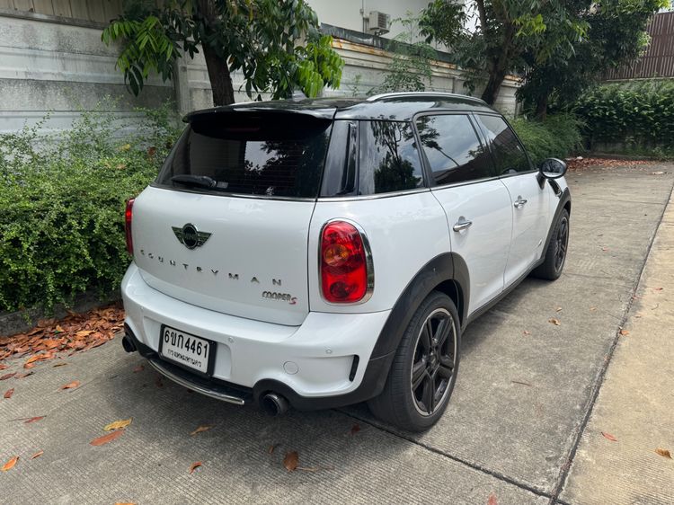 Mini COUNTRYMAN 2013 1.6 S ALL4 4WD Sedan เบนซิน ไม่ติดแก๊ส เกียร์อัตโนมัติ ขาว รูปที่ 4