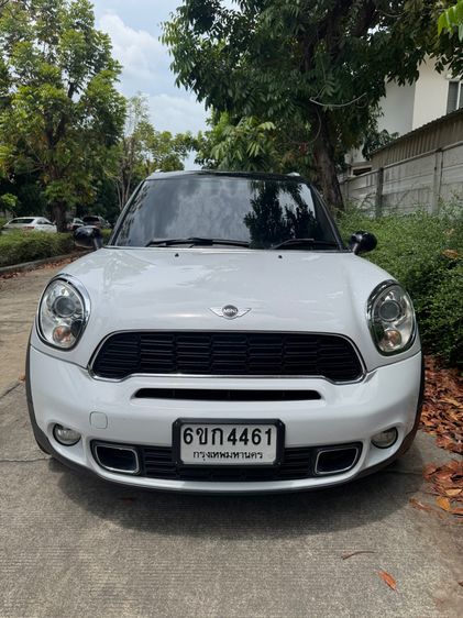 Mini COUNTRYMAN 2013 1.6 S ALL4 4WD Sedan เบนซิน ไม่ติดแก๊ส เกียร์อัตโนมัติ ขาว รูปที่ 2
