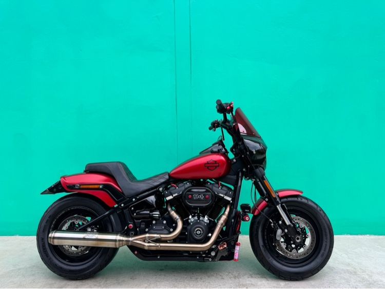 Harley Davidson Fat Bob Harley-Davidson Fatbob สีแดง ปี2019 