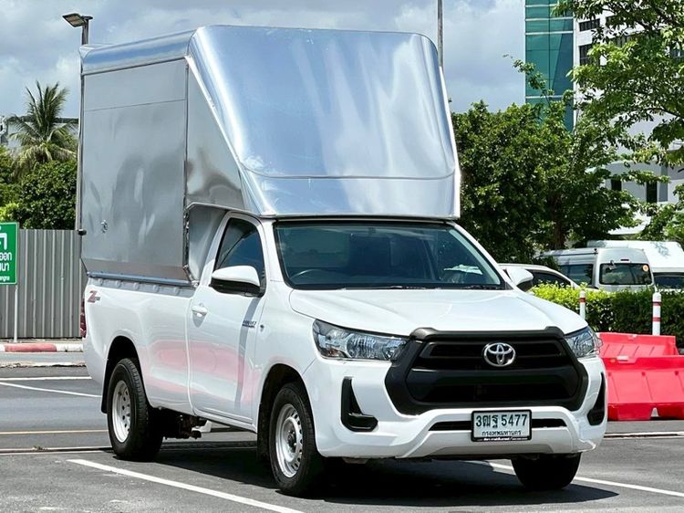 รถ Toyota Hilux Revo 2.4 Entry สี ขาว
