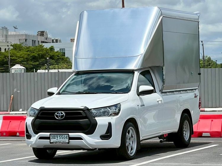 รถ Toyota Hilux Revo 2.4 Entry สี ขาว