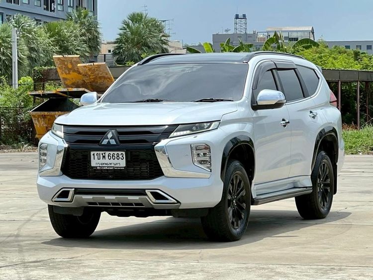 Mitsubishi Pajero Sport 2021 2.4 GT Premium Elite Edition 2WD Pickup ดีเซล ไม่ติดแก๊ส เกียร์อัตโนมัติ ขาว รูปที่ 2
