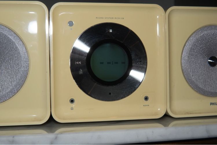 CD Player และ Speakers Vintage Philips mcm108 98