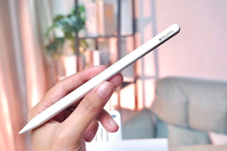 Apple Pencil Pro สี White เครื่องสวย ราคาเพียง 2,900.- มีประกันร้าน 60 วัน  รูปที่ 3
