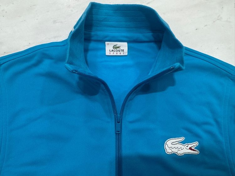 ฟ้า M แขนยาว เสื้อแจ็คเก็ต | เสื้อคลุม อื่นๆ แจ็คเก็ตซิป Lacoste รุ่น Australia Open
