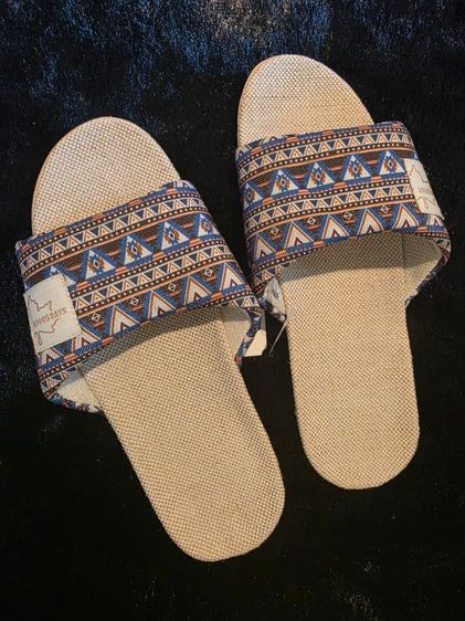 อื่นๆ ผ้า รองเท้าแตะ LOGOS DAYS แบรนด์ญี่ปุ่นสไตล์ Outdoor  Boho พื้นนุ่มใส่สบาย งานตู้ญี่ปุ่น สภาพใหม่