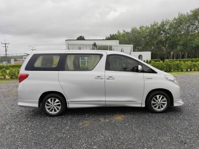 Toyota Alphard 2014 2.4 Hybrid E-Four 4WD Van ไฮบริด ไม่ติดแก๊ส เกียร์อัตโนมัติ บรอนซ์เงิน รูปที่ 2