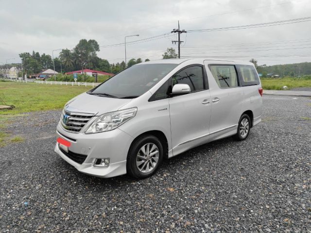 Toyota Alphard 2014 2.4 Hybrid E-Four 4WD Van ไฮบริด ไม่ติดแก๊ส เกียร์อัตโนมัติ บรอนซ์เงิน รูปที่ 3