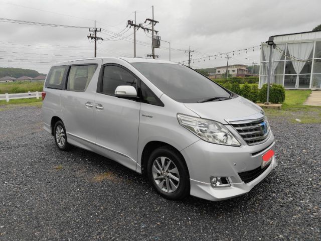 รถ Toyota Alphard 2.4 Hybrid E-Four 4WD สี บรอนซ์เงิน