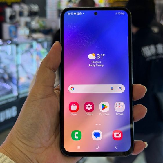 Galaxy A54 256 GB Samsung A54 5G 256GB สีดำ เครื่องศูนย์ ราคาถูกค่ะ😊