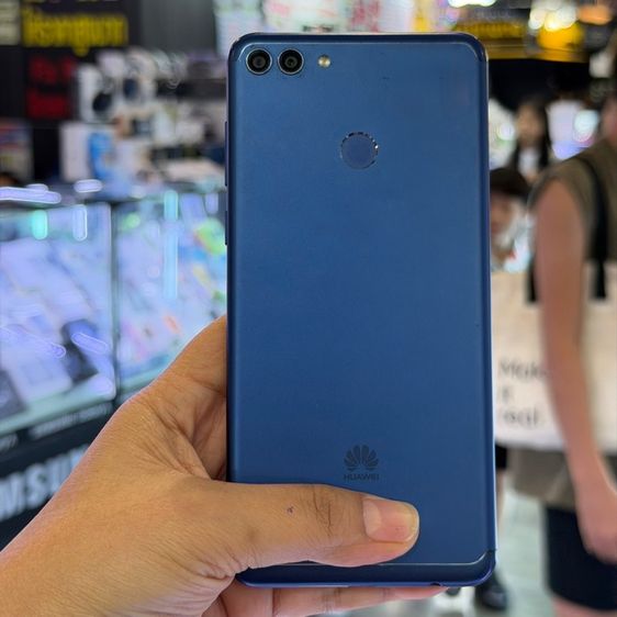 Huawei Y9 2018 สีฟ้า เครื่องศูนย์ สภาพสวยมาก จอ5.93นิ้ว แรม3รอม32 Kirin659 กล้องคู่หลัง🔥🔥 รูปที่ 2
