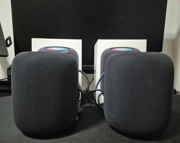 🔥 ขายคู่ HomePod Gen 2 Midnight 2 ลูก ทํา Stereo Pair ได้ สด-โอน-บัตรเครดิต