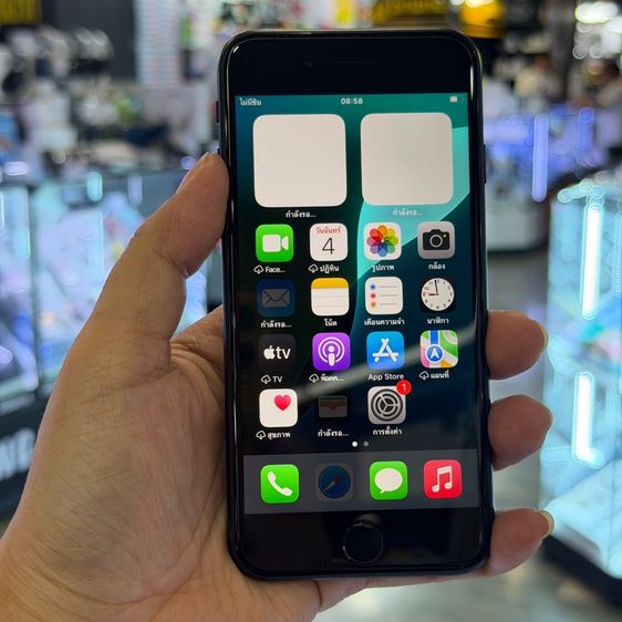 iPhone SE3 2022 64GB สีดำ เครื่องศูนย์ โมเดลTH สภาพสวยมากๆ รองรับ5G สุขภาพแบต96 🔥🔥 รูปที่ 2