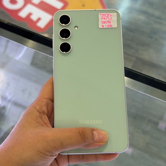 Samsung S23 FE 256GB สีเขียว เครื่องศูนย์ สภาพสวยมาก จอ6.4นิ้ว แรม8รอม256 กล้อง50ล้าน(3ตัว) ครบยกกล่อง🔥🔥 รูปที่ 3
