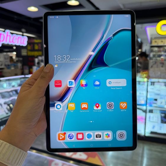 Huawei MatePad 11 WiFi สีเขียว เครื่องศูนย์ สภาพสวย จอ10.95นิ้ว แรม6รอม128 Snap865 🔥🔥