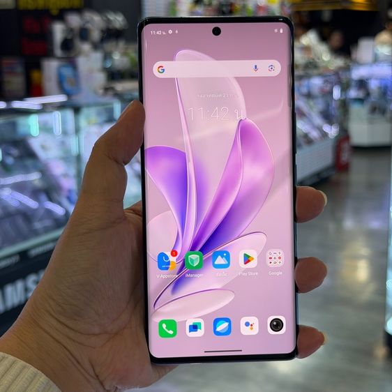 512 GB Vivo V29 5G 512GB สี Starry Purple เครื่องศูนย์ สภาพสวยมากๆ จอ6.78นิ้ว แรม12รอม512 Snap778G 5G กล้อง50ล้าน(3ตัว)🔥🔥
