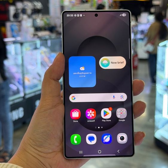 Galaxy S25 Ultra 256 GB Samsung S25 Ultra Titanium Whitesilver เครื่องศูนย์ สภาพสวยมากๆ จอ6.9นิ้ว แรม12รอม256 Snap8 Elite กล้อง200ล้าน(4ตัว) มีประกันศูนย์🩷🩷