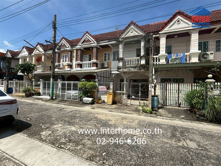 ทาวน์เฮ้าส์ 2 ชั้น 18.3 ตร.ว. หมู่บ้านภัชธีญา โครงการ1 ท่าอิฐ รัตนาธิเบศร์ ซอยบางรักน้อย ซอย1-10 ถนนรัตนาธิเบศร์ ถนนราชพฤกษ์ เมืองนนทบุรี รูปที่ 2