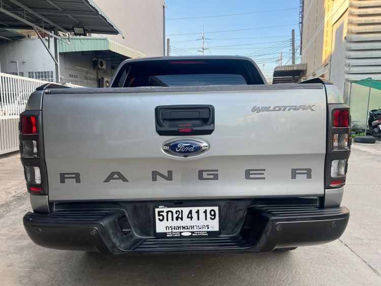Ford Ranger 2016 3.2 Wildtrak 4WD Pickup ดีเซล เกียร์อัตโนมัติ เทา รูปที่ 3