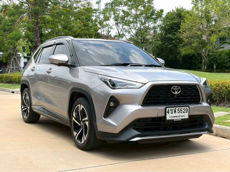Toyota Yaris Cross 2023 1.5 HEV Premium Luxury Utility-car ปลั๊กอินไฮบริด (PHEV) ไม่ติดแก๊ส เกียร์ธรรมดา เทา