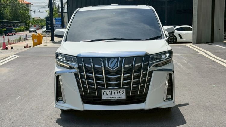 รถ Toyota Alphard 2.5 SC สี ขาว
