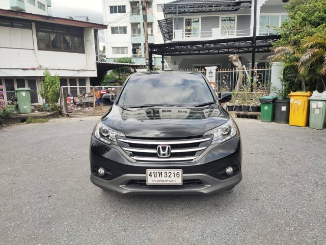 Honda CR-V 2014 2.0 E 4WD Utility-car เบนซิน ไม่ติดแก๊ส เกียร์อัตโนมัติ ดำ