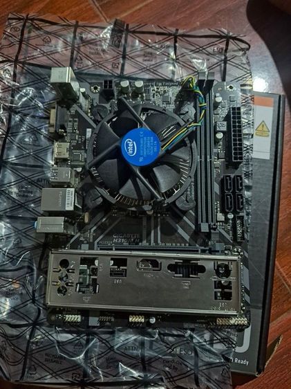 ขายมัดรวม i3-9100Fคู่กับเมนบอร์ด Gigabyte H310M H (Gen 9 )