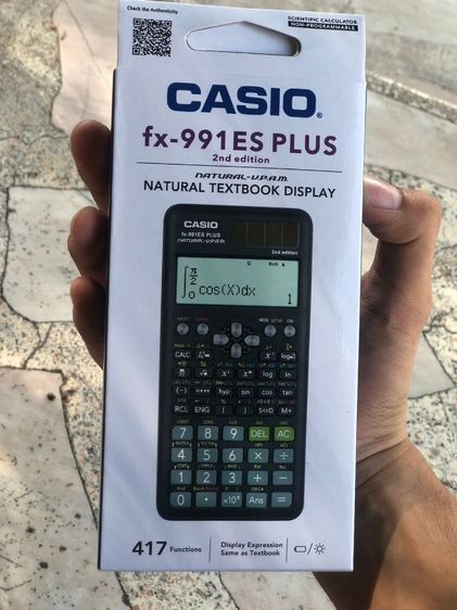 ​Brand New Casio fx-991ES PLUS (2nd Edition) Scientific Calculator - Unopened

 รูปที่ 2