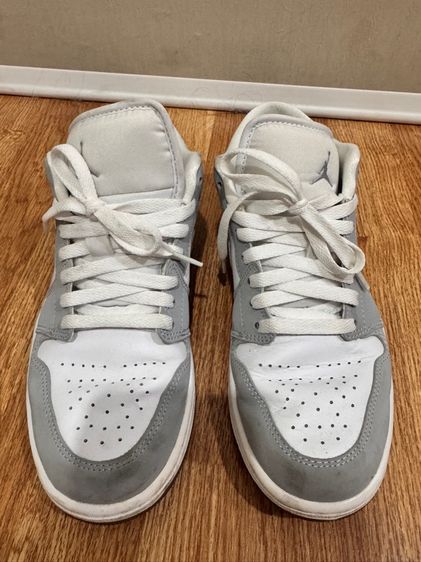 รองเท้าผ้าใบ UK 5.5 | EU 38 2/3 | US 7 Nike Jordan 1 Low white wolf grey