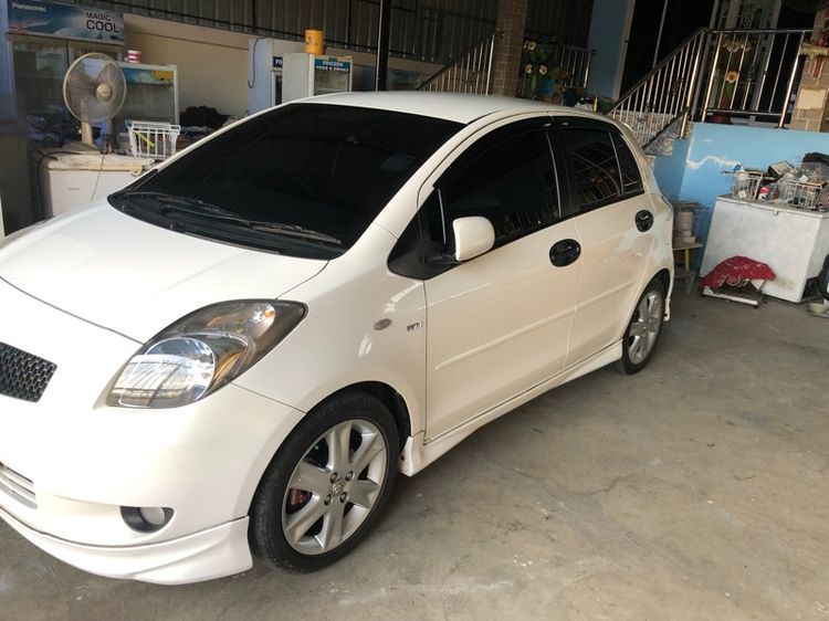 Toyota Yaris 2007 1.5 S เบนซิน ขาว รูปที่ 2