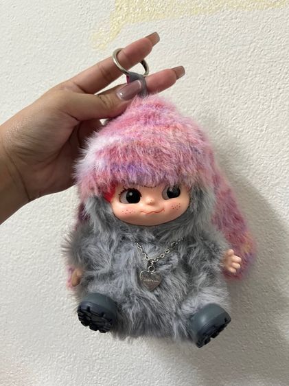 ตุ๊กตา Wakuku สีเทา ตาขวา