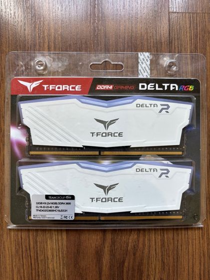 T-FORCE DELTA RGB DDR4 32GB 3600