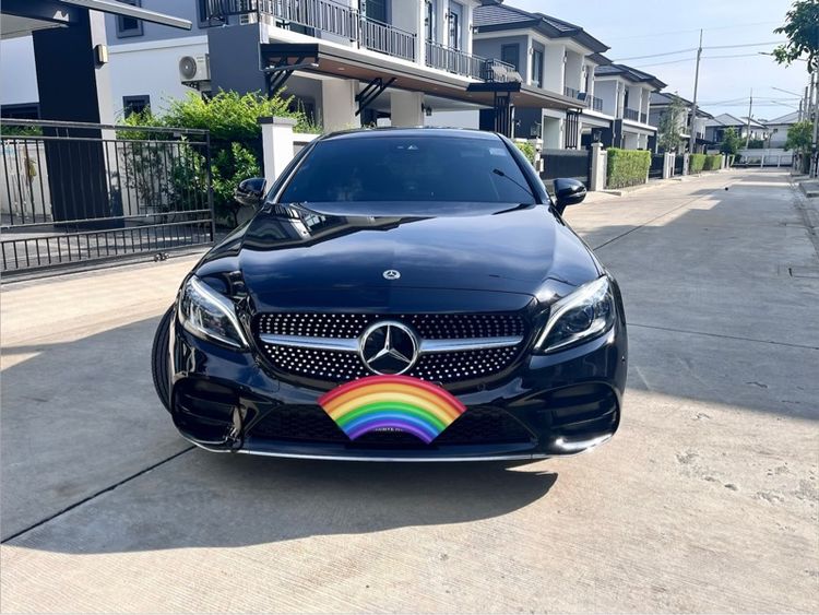 รถ Mercedes-Benz C-Class C200 สี ดำ
