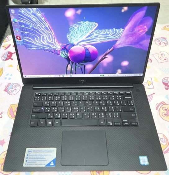 ไม่ใช่ 16 กิกะไบต์ วินโดว์ USB Dell Xps 9570-i7-8750H  RAM 20GB  Ssd512 GTX 1050ti  15 full hd  