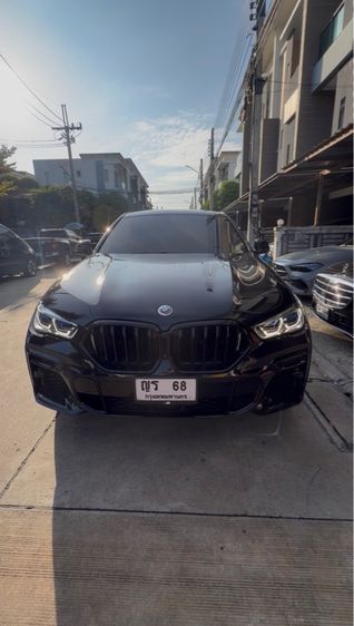 รถ BMW X6 3.0 xDrive30d M Sport สี ดำ