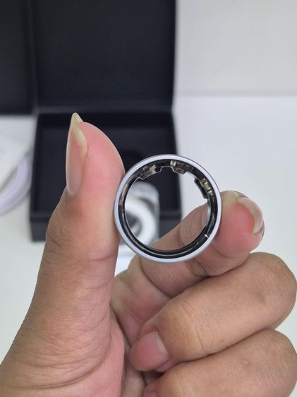 Samsung Galaxy Ring ไซส์ 9 ครบกล่อง แท่นชาร์จใส สายชาร์จ Type-C สภาพสวย พร้อมใช้งาน รูปที่ 11