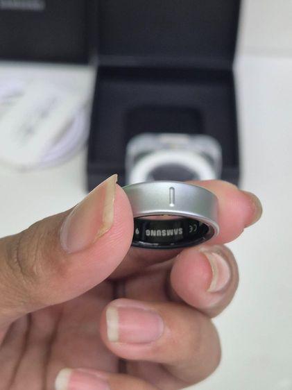Samsung Galaxy Ring ไซส์ 9 ครบกล่อง แท่นชาร์จใส สายชาร์จ Type-C สภาพสวย พร้อมใช้งาน รูปที่ 12